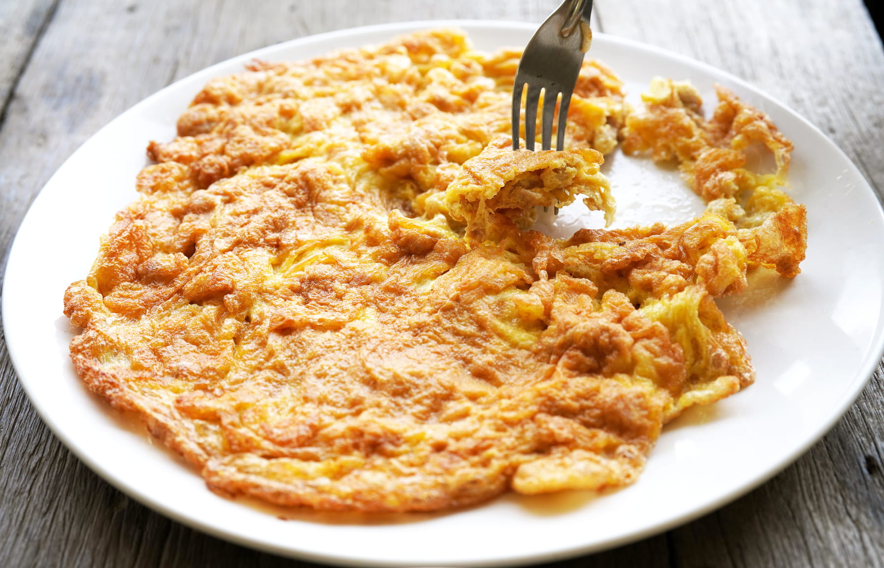 切り干し大根とツナのオムレツ