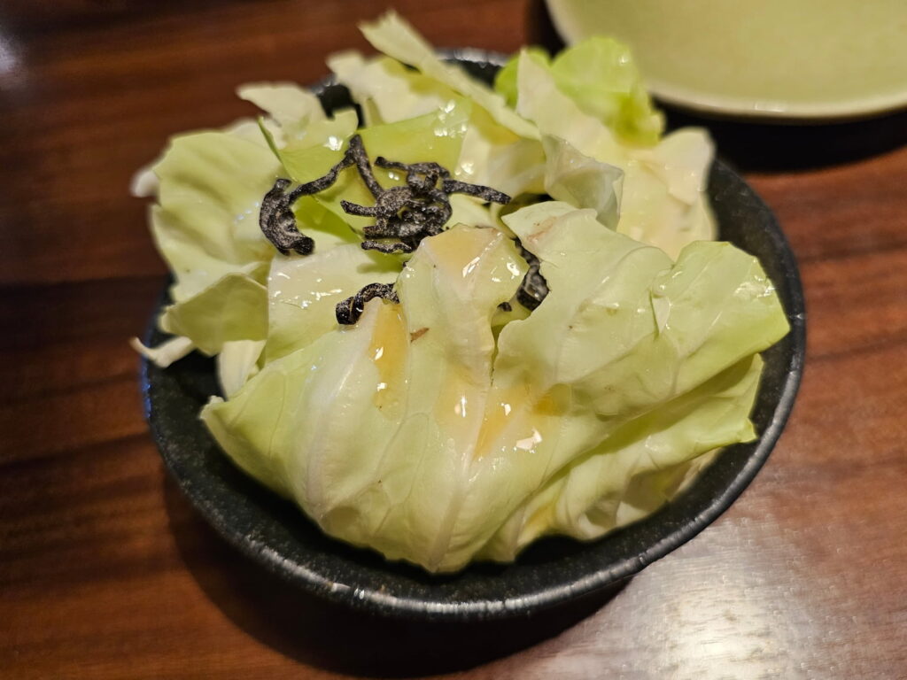 やみつきキャベツ