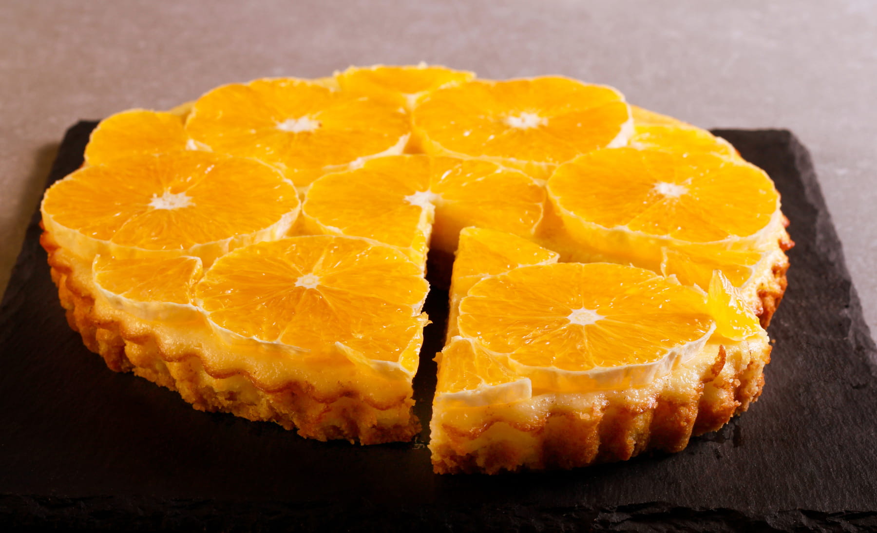 グレープフルーツタルト