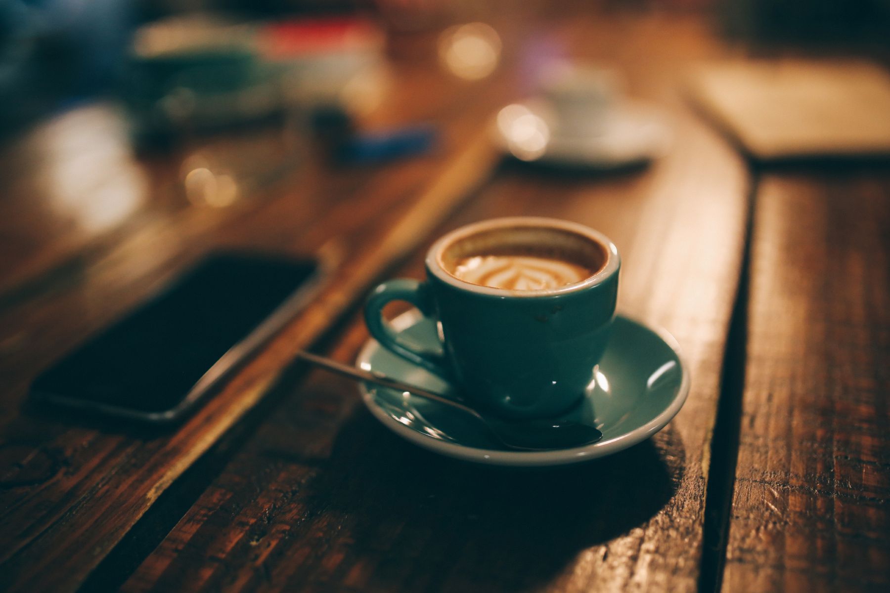 夜のコーヒー