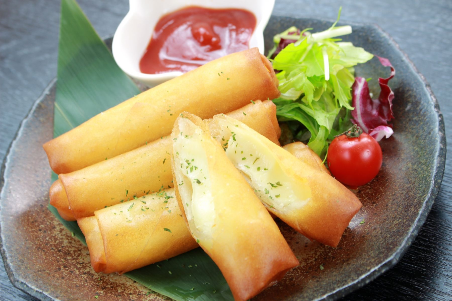 餅チーズ春巻きのイメージ