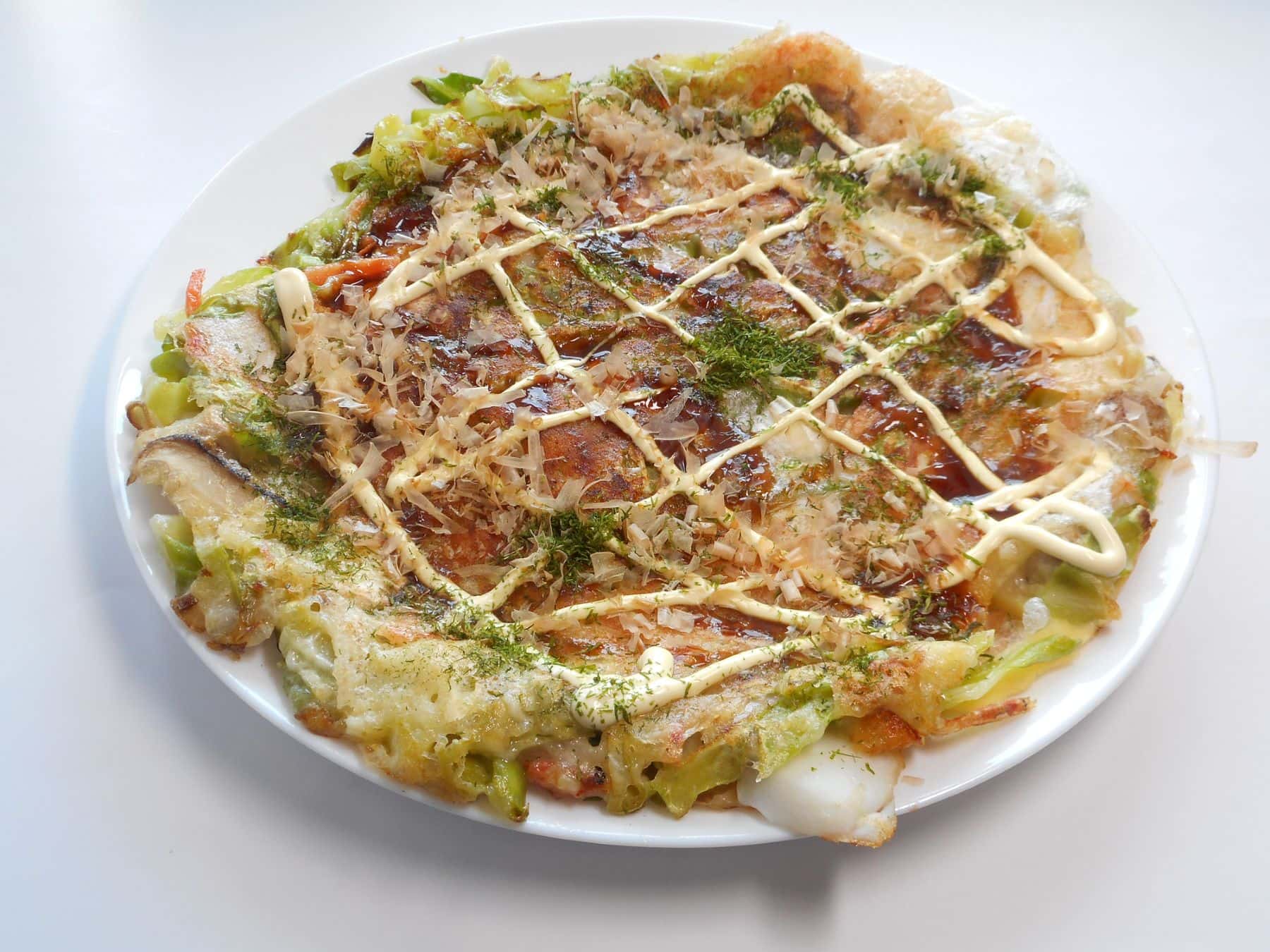 餅入りお好み焼きのイメージ