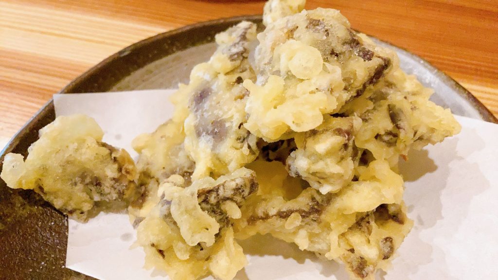 牛肉の天ぷら