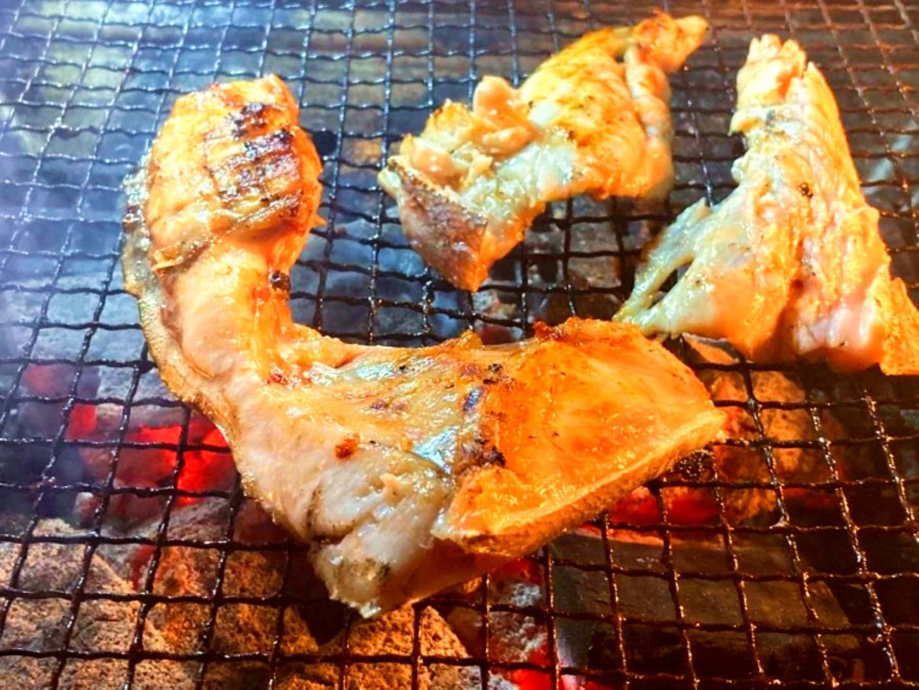 魚のカマ