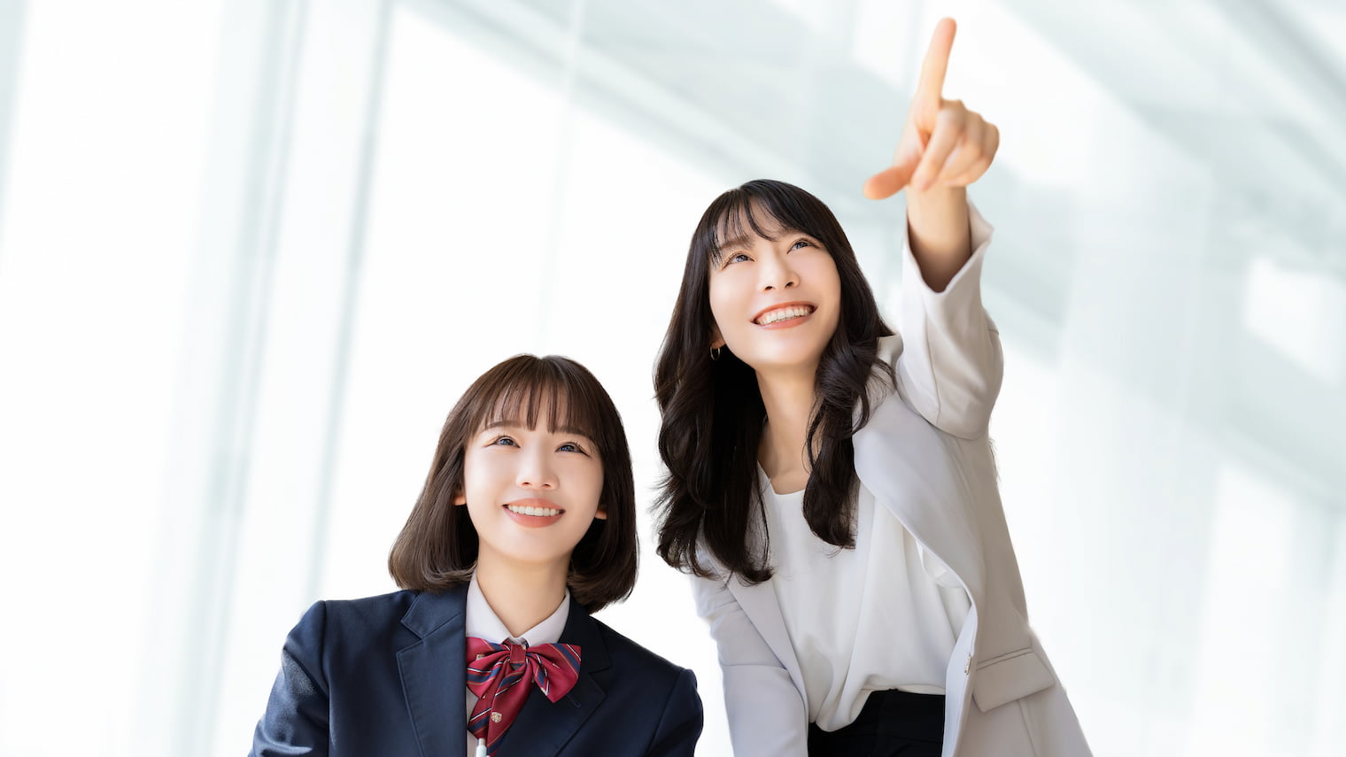 女子高生と女性教師