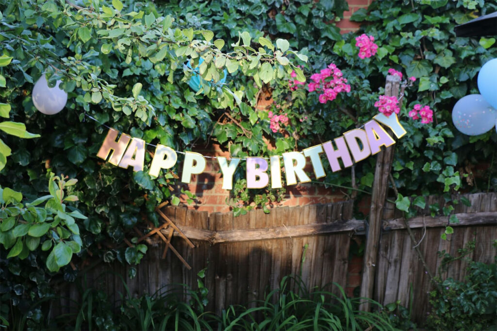 誕生日パーティーのイメージ写真