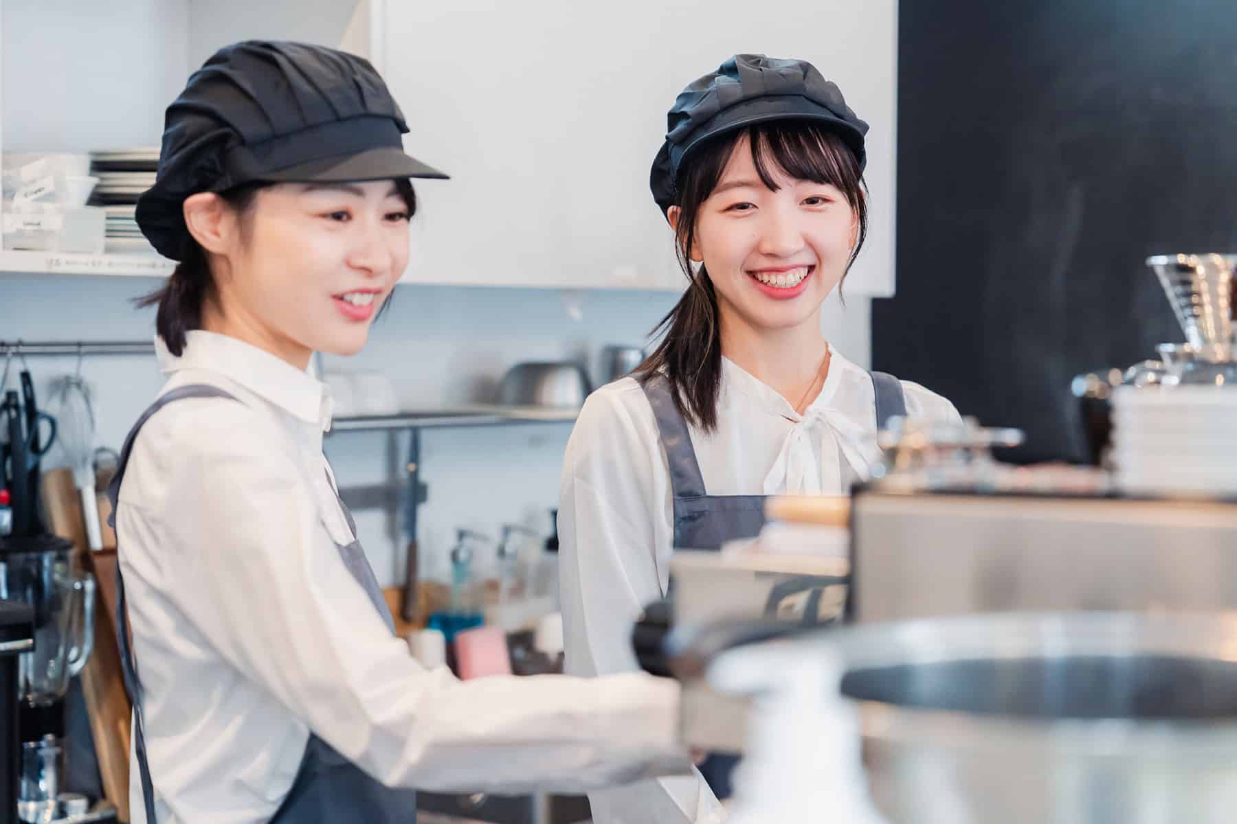 アルバイト風景