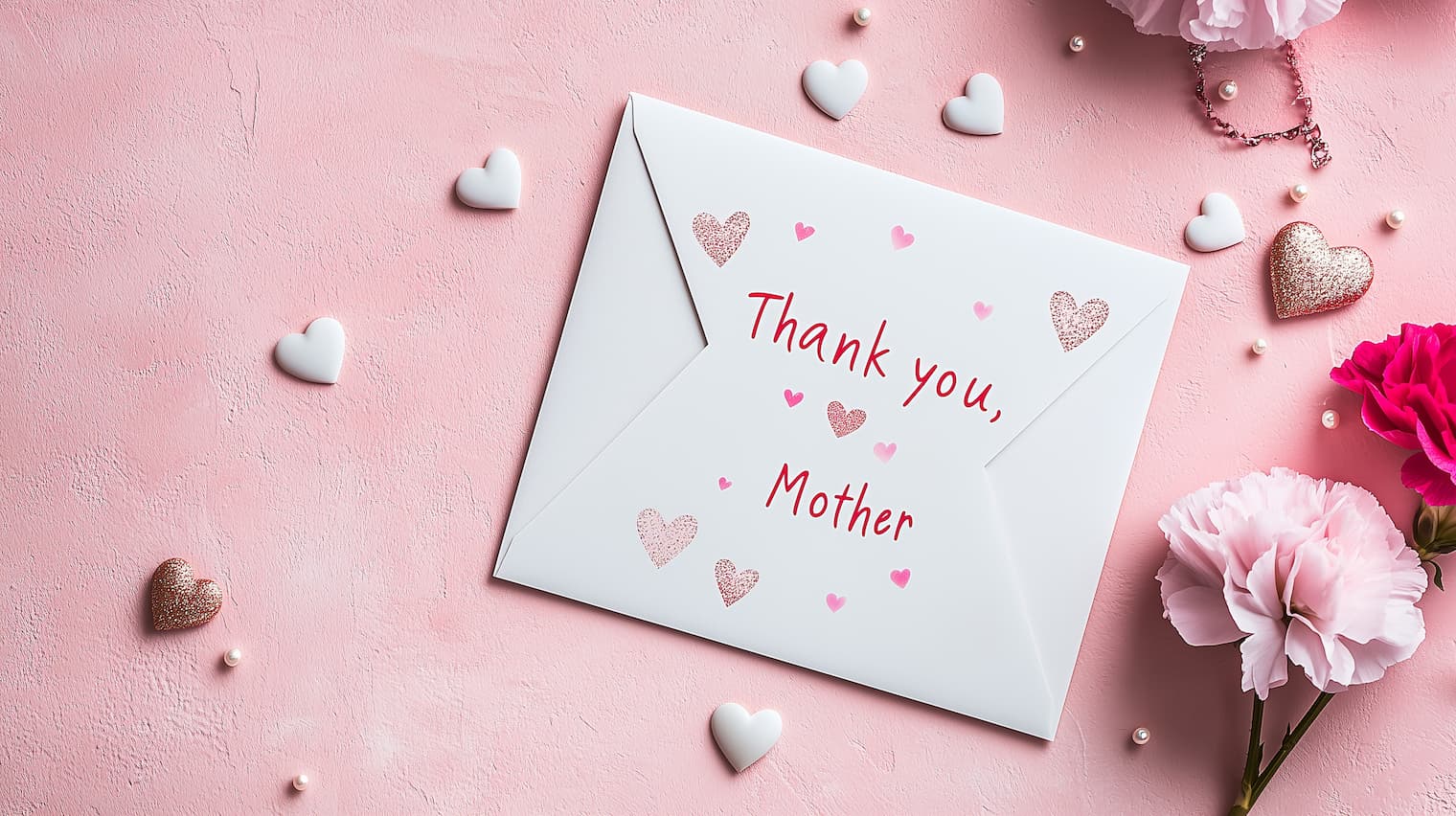 母の日のメッセージカード