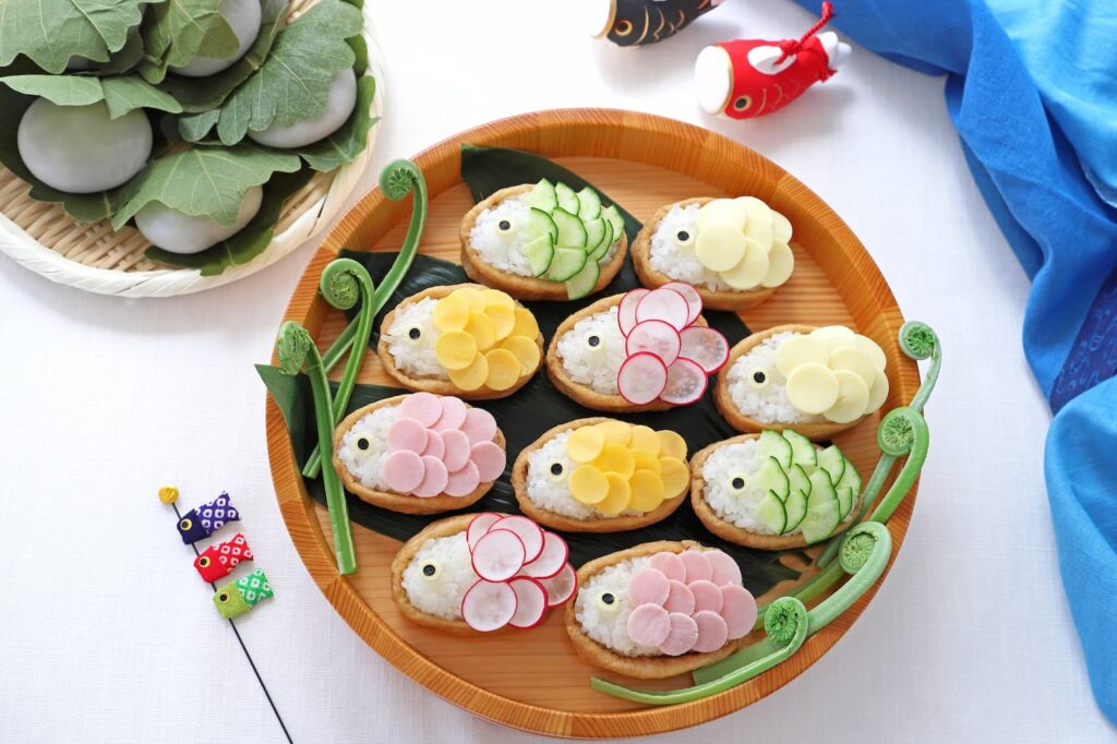 鯉のぼりいなり寿司