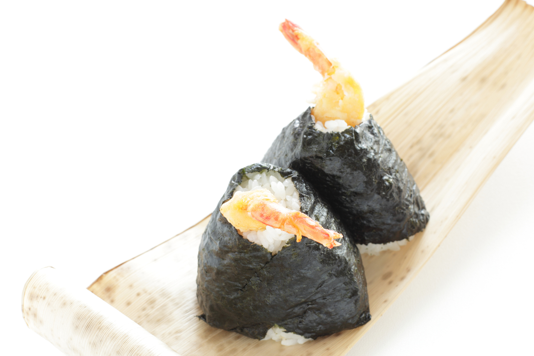 おにぎりの変わり種具材ランキング第1位:天ぷら(天むす)