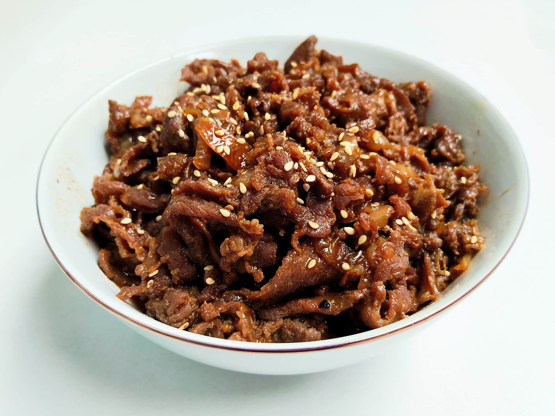 おにぎりの変わり種具材ランキング第2位:牛肉しぐれ煮