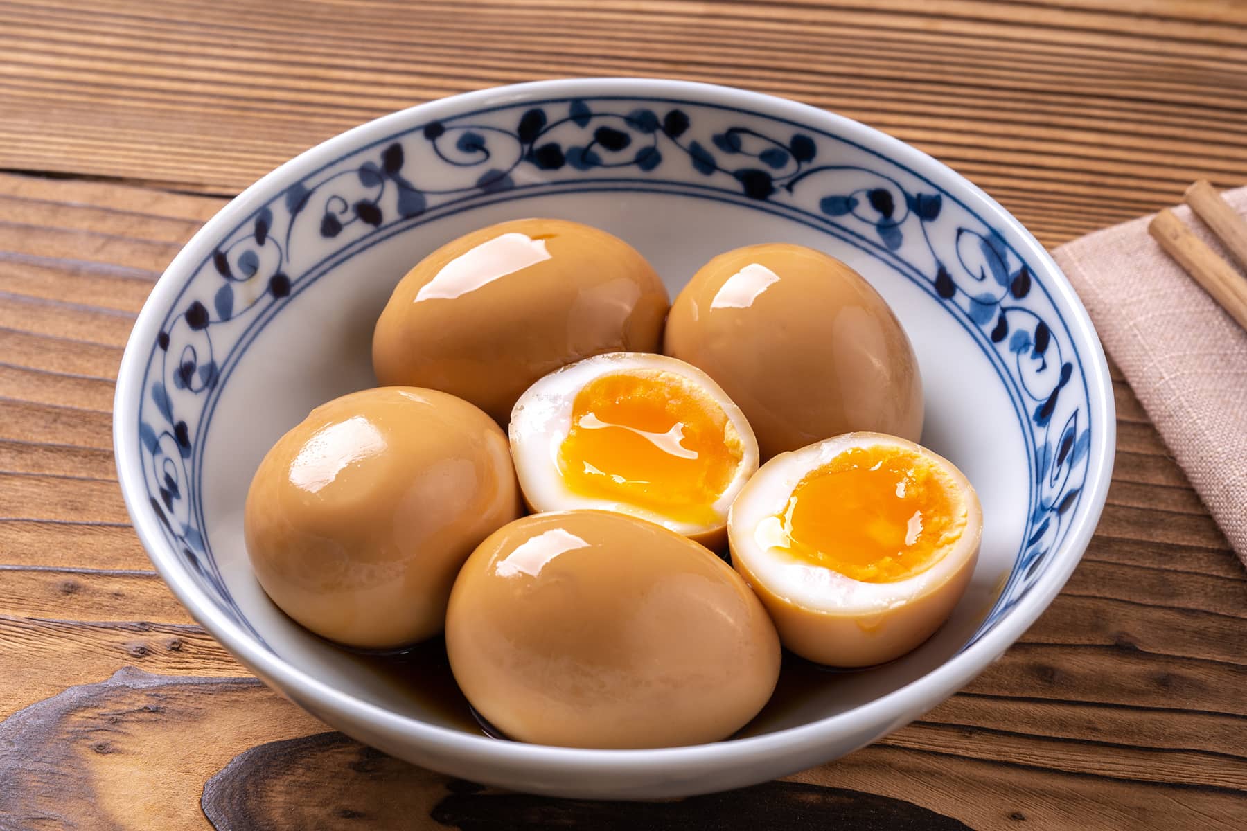 おにぎりの変わり種具材ランキング第5位:煮卵