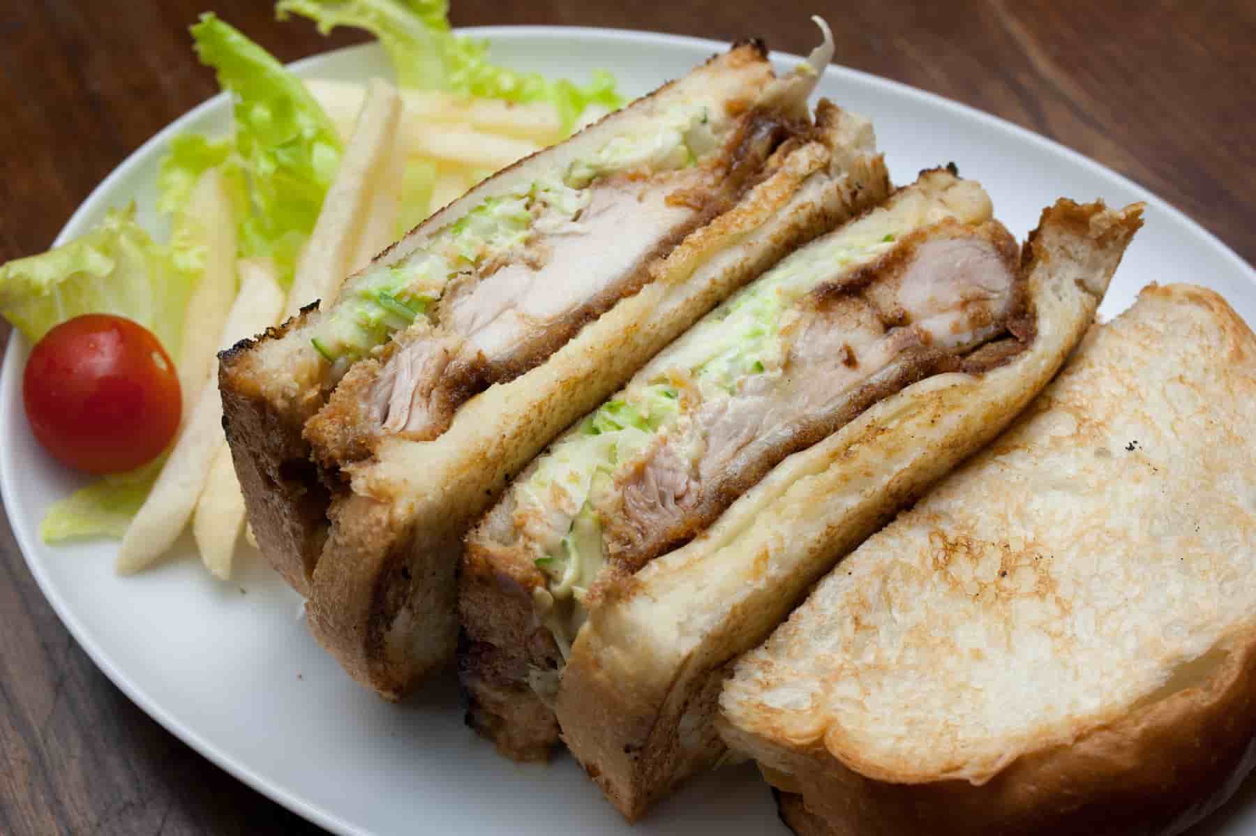 照り焼きチキン×ゆで卵