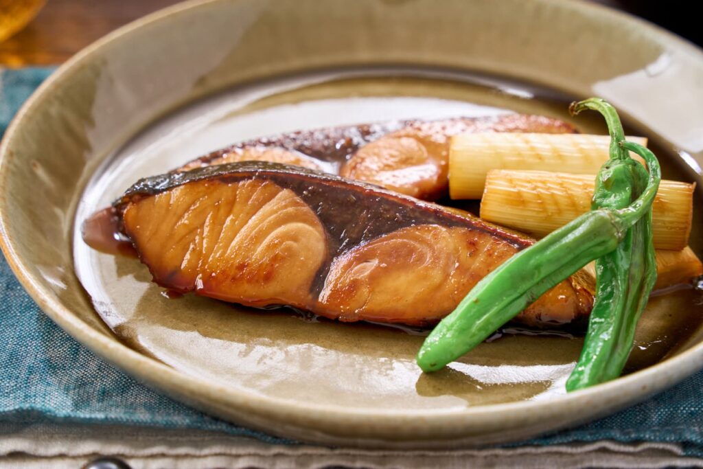 ぶりの照り焼き